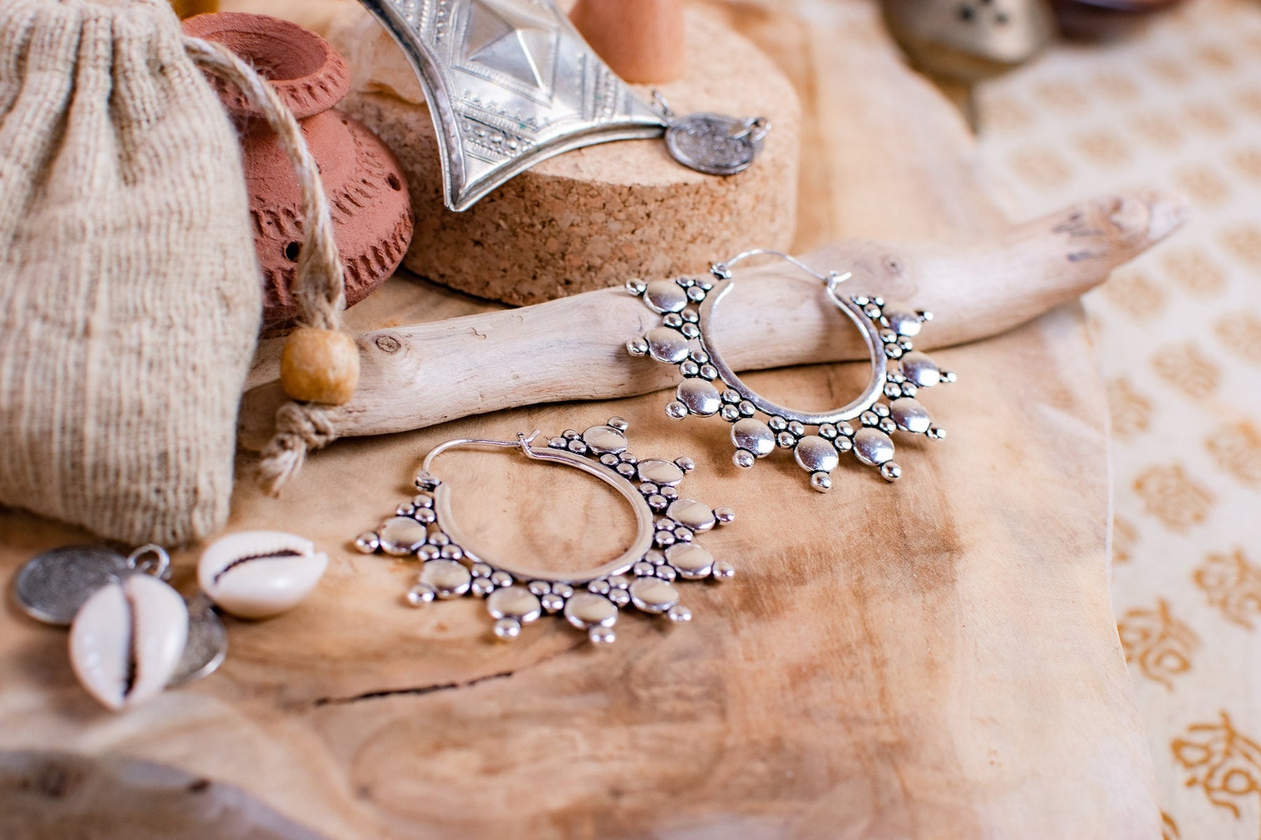 Boucles d'oreilles créoles