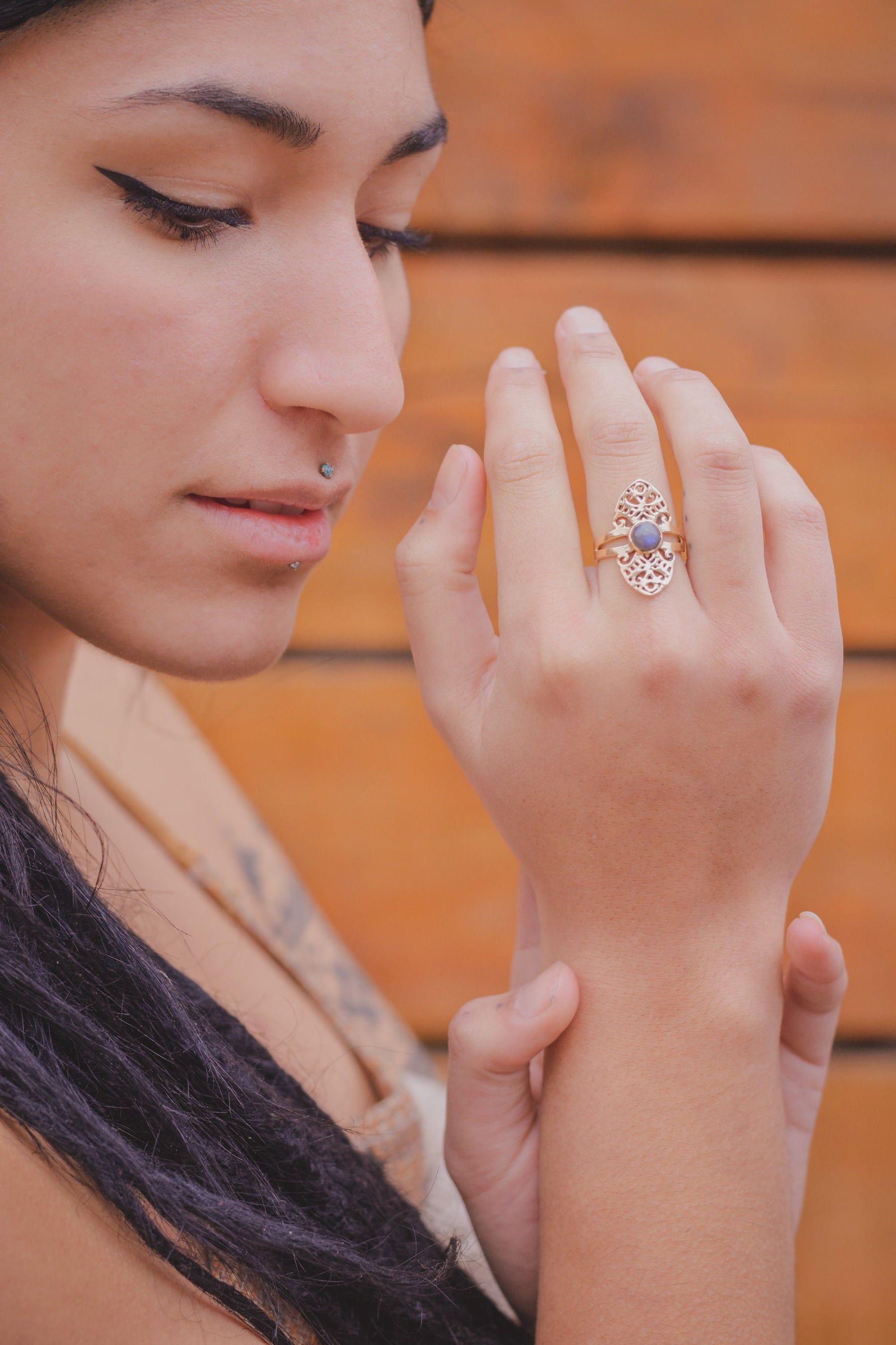 Bague Labradorite