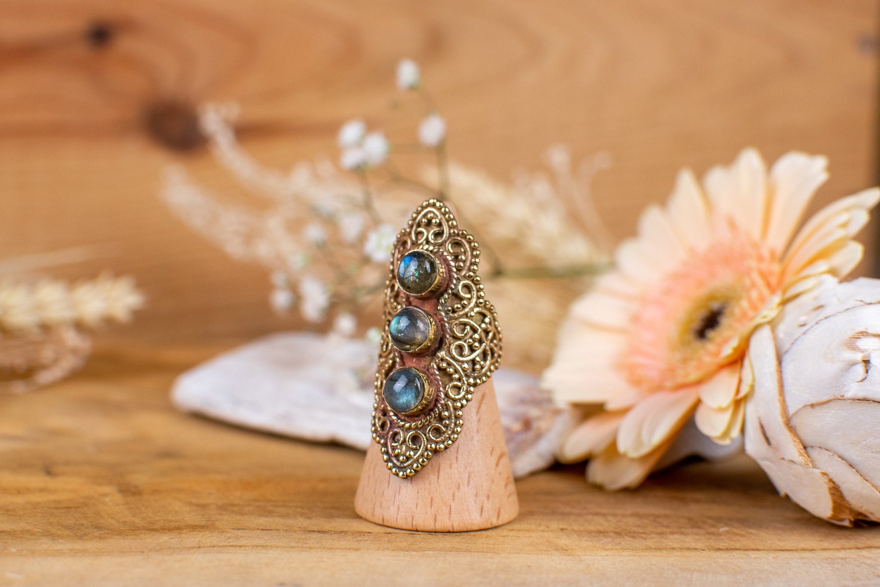Bague Labradorite