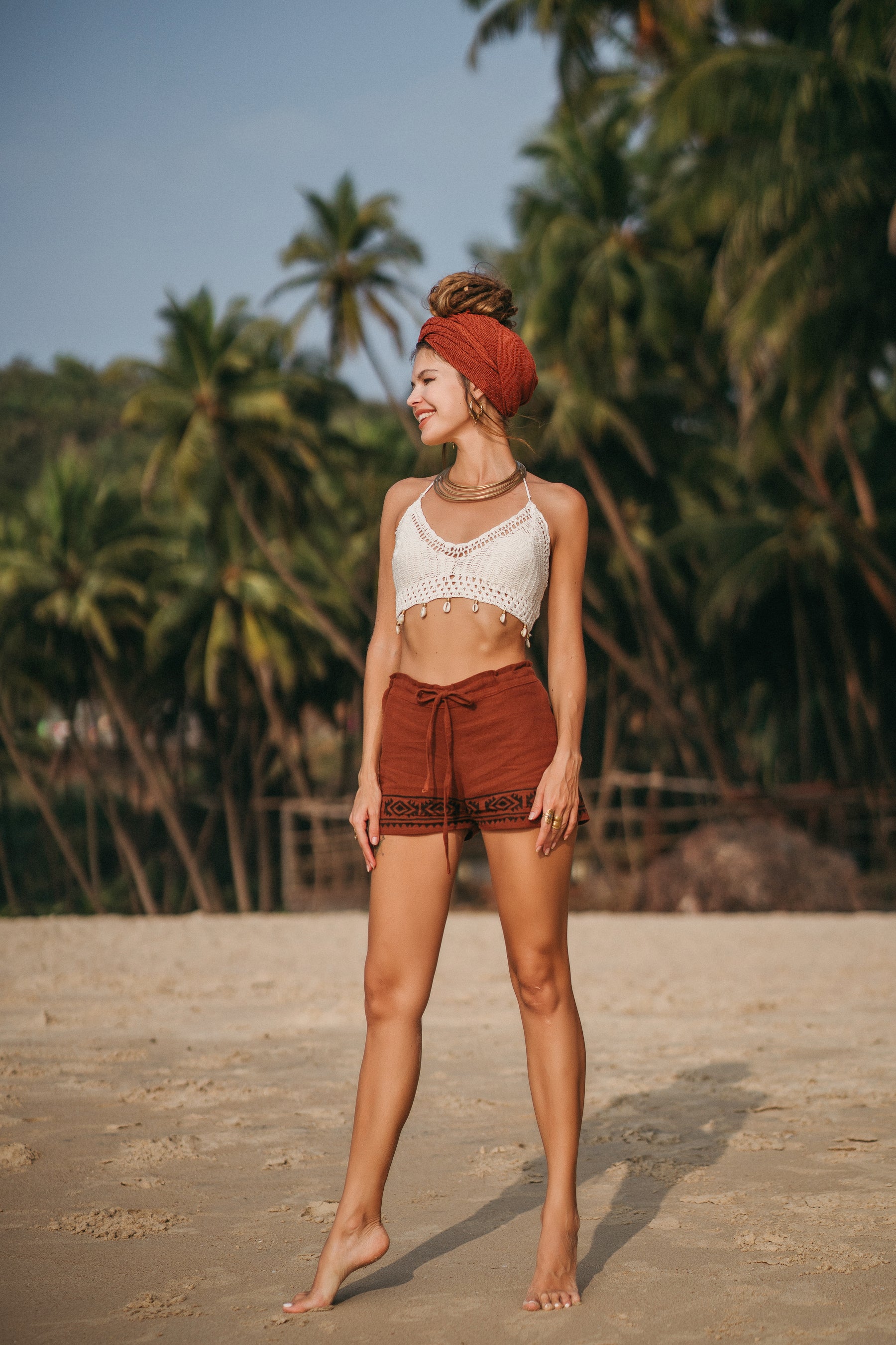 Crop top crochet