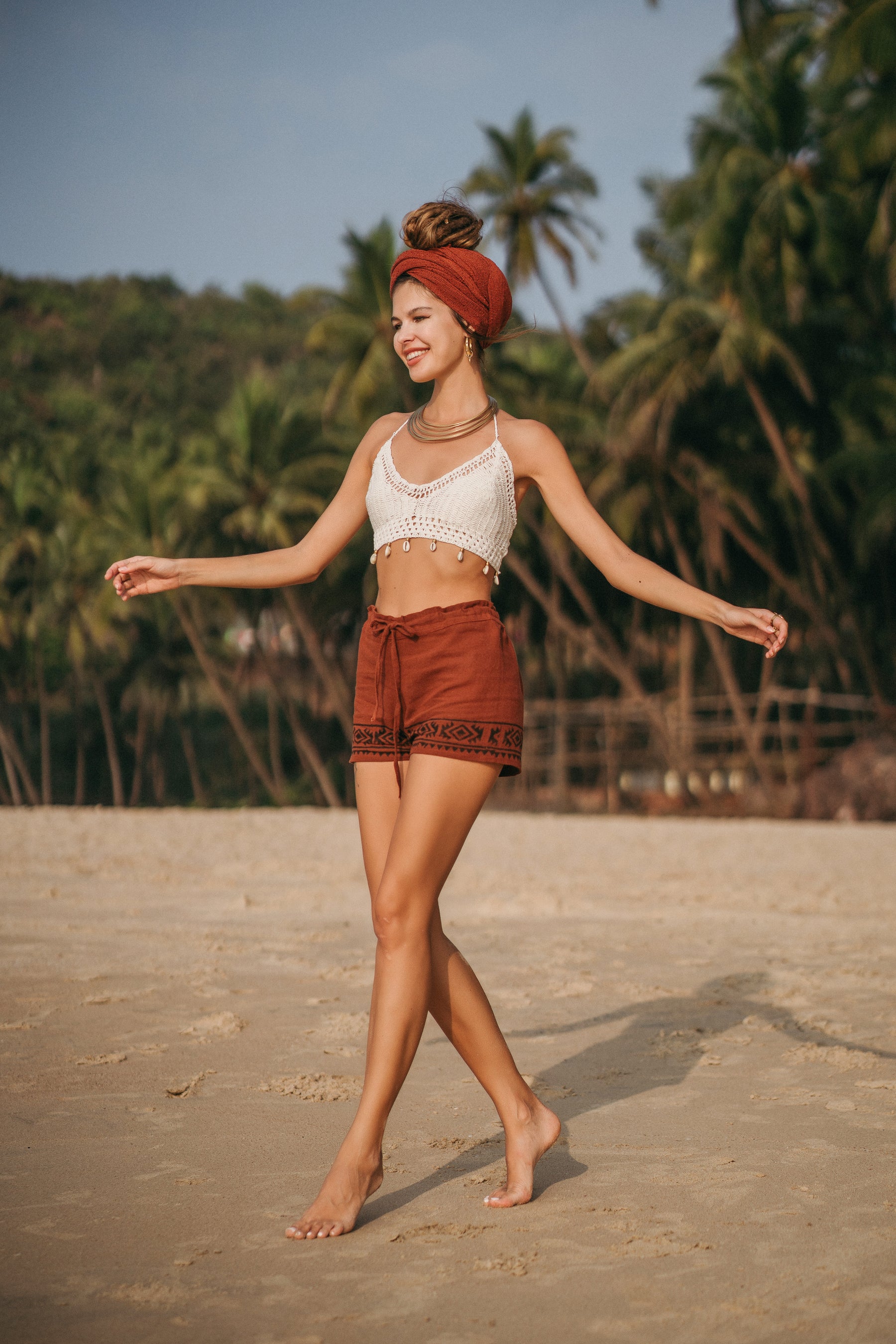 Crop top crochet