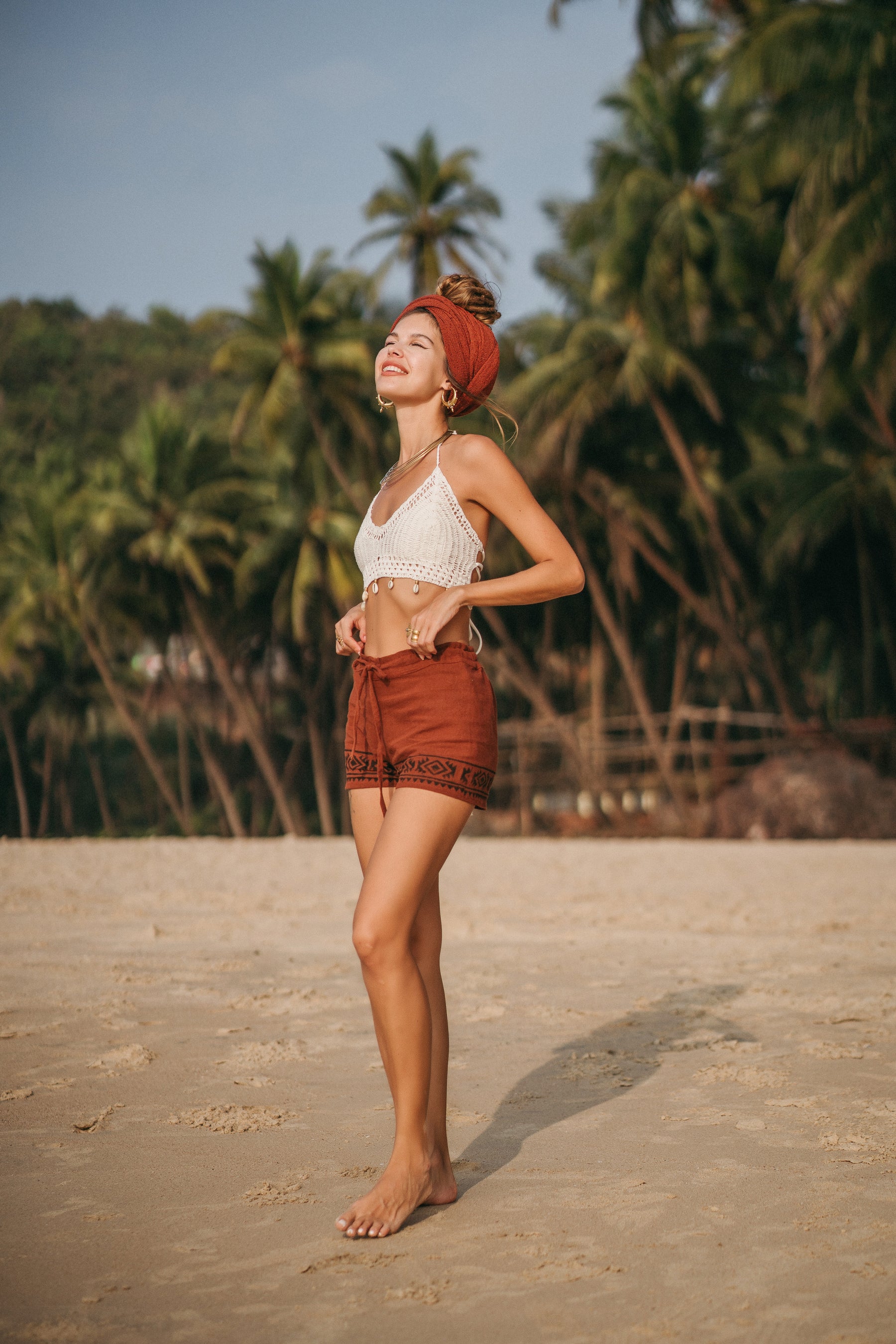 Crop top crochet