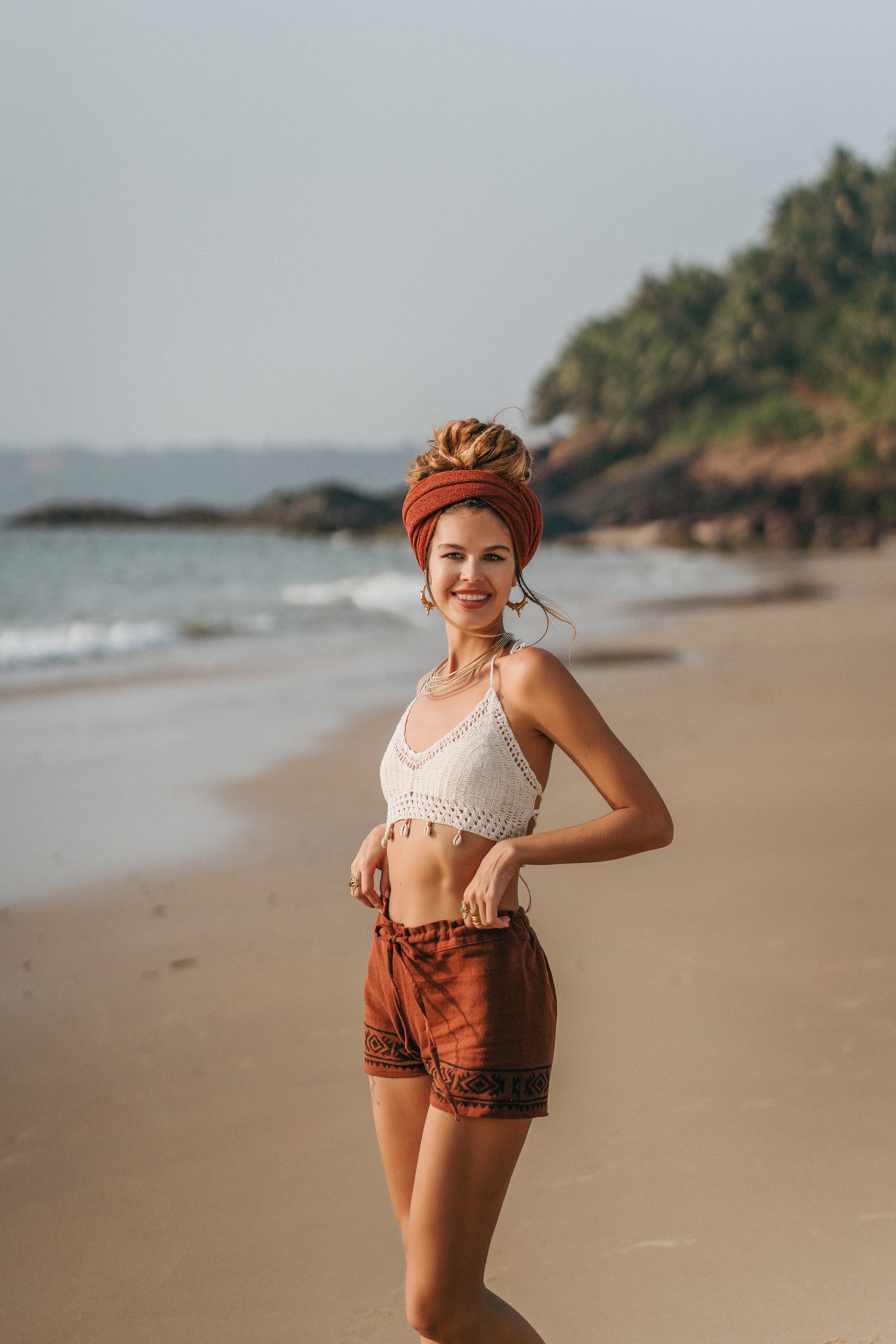 Crop top crochet