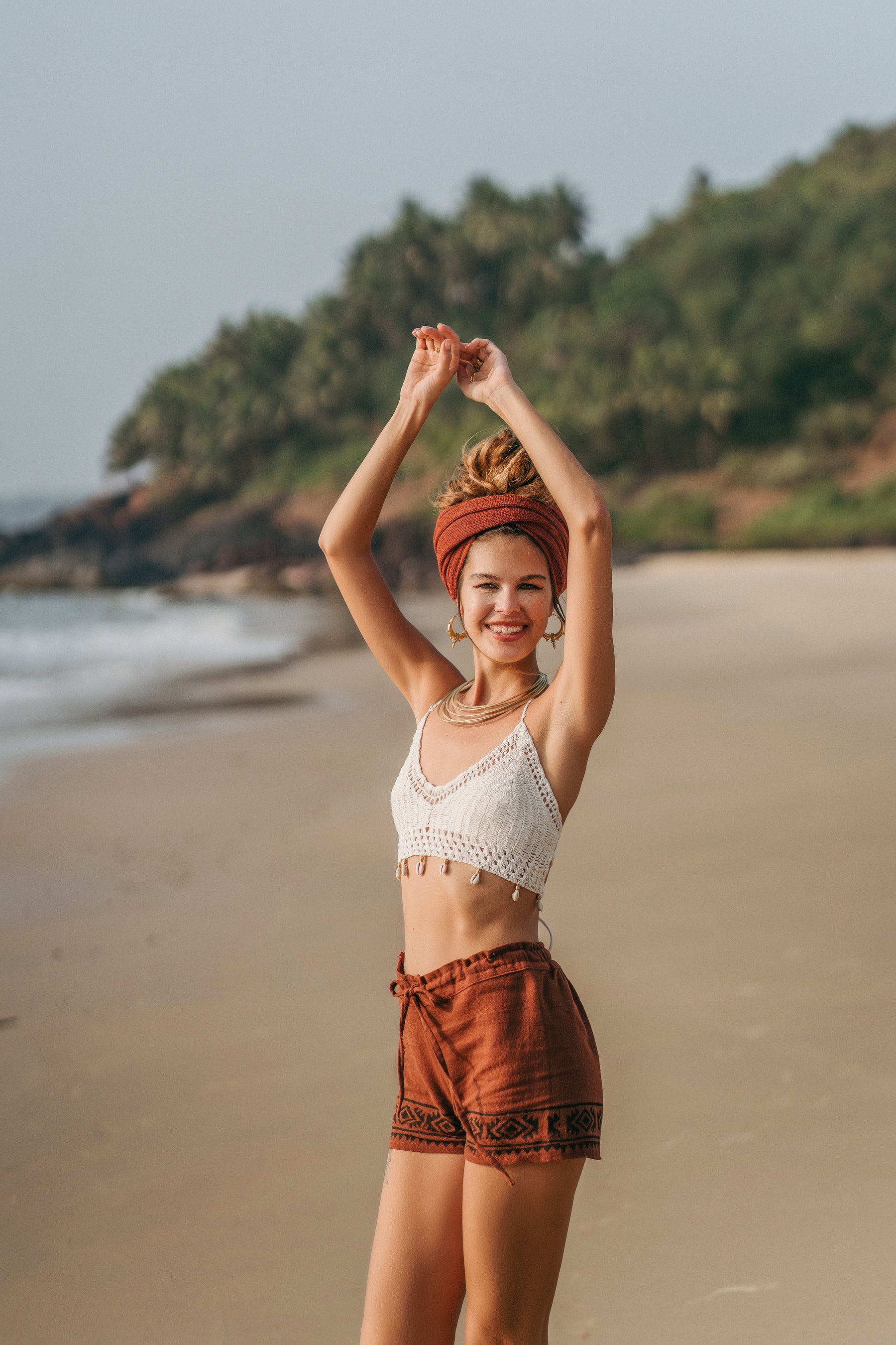 Crop top crochet