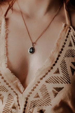 Pendentif labradorite