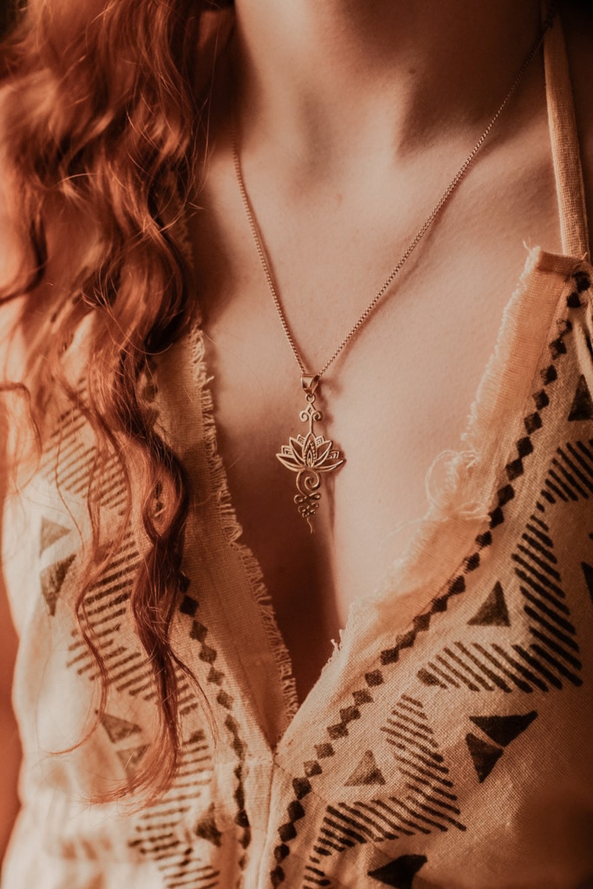 Pendentif lotus