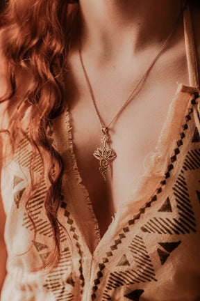 Pendentif lotus