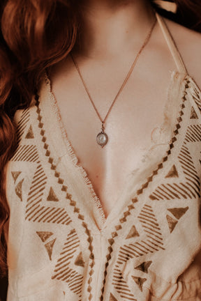 Pendentif pierre de lune