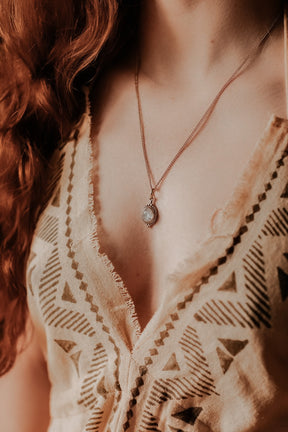 Pendentif pierre de lune