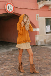 sweat en coton tricoté