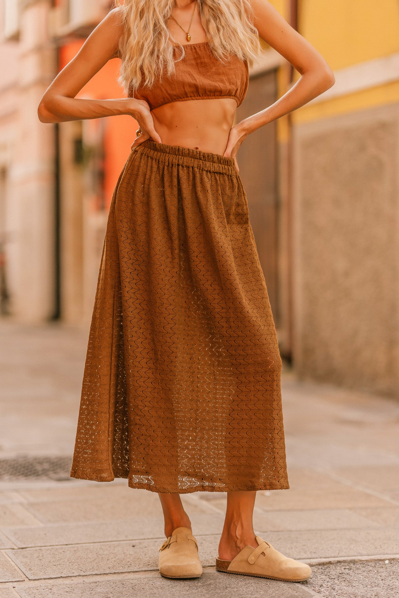 Jupe crochet