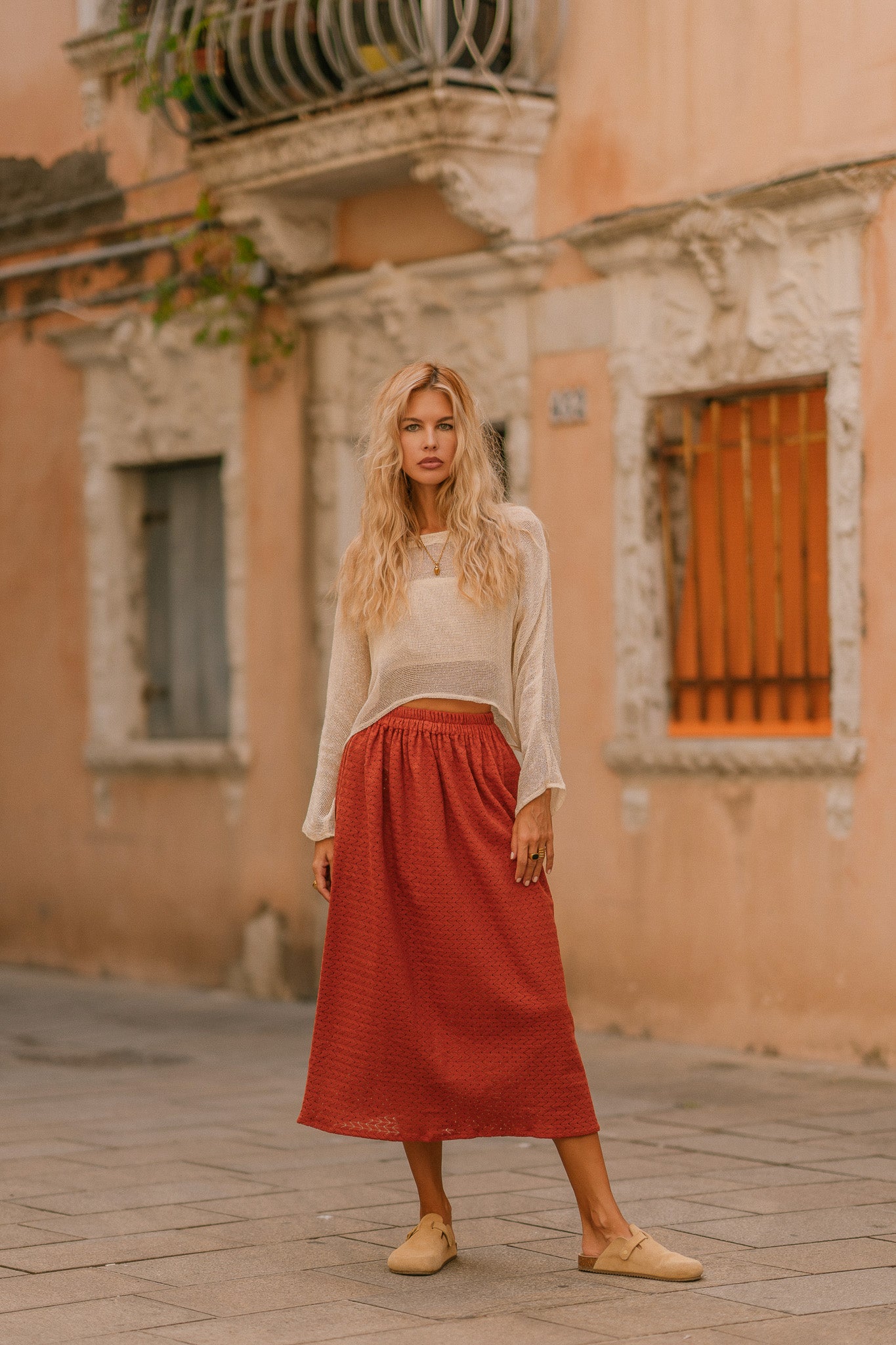 Jupe crochet