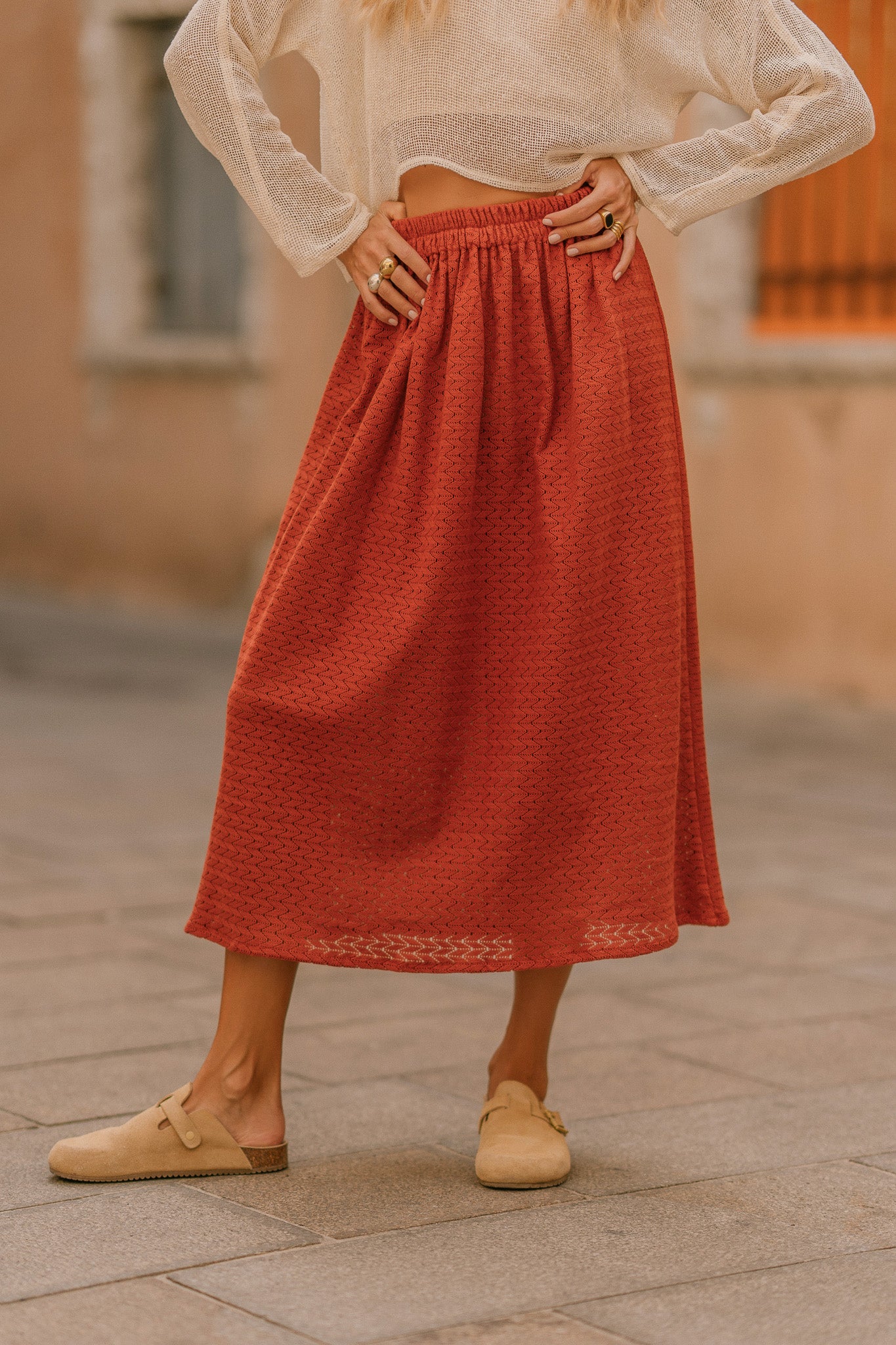 Jupe crochet