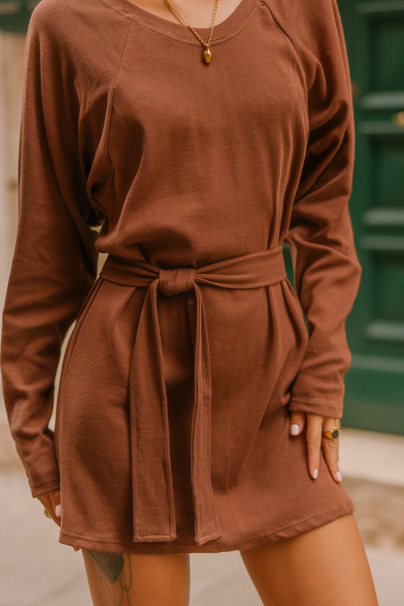 Robe en maille