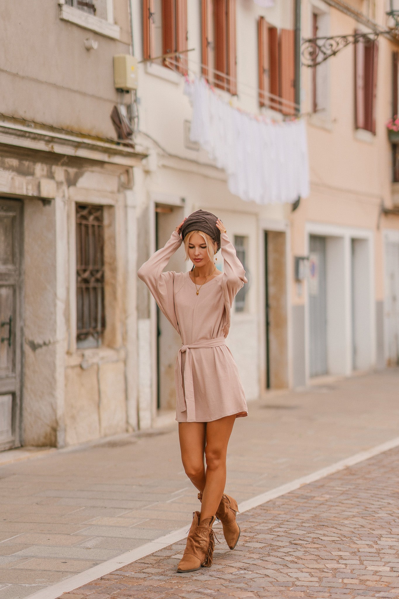 Robe en maille