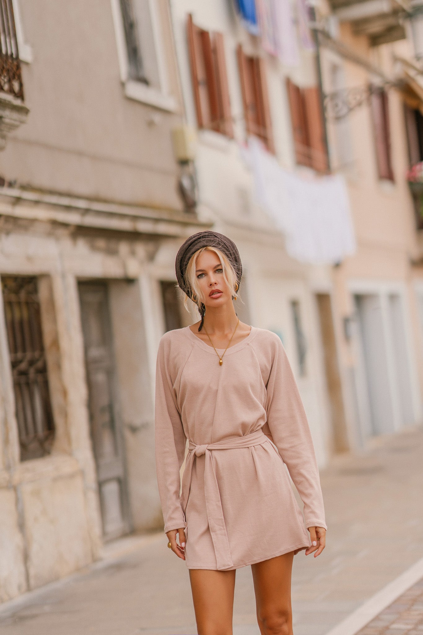 Robe en maille