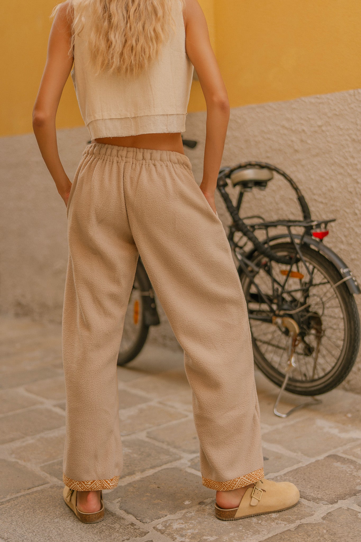 Pantalon en moumoute