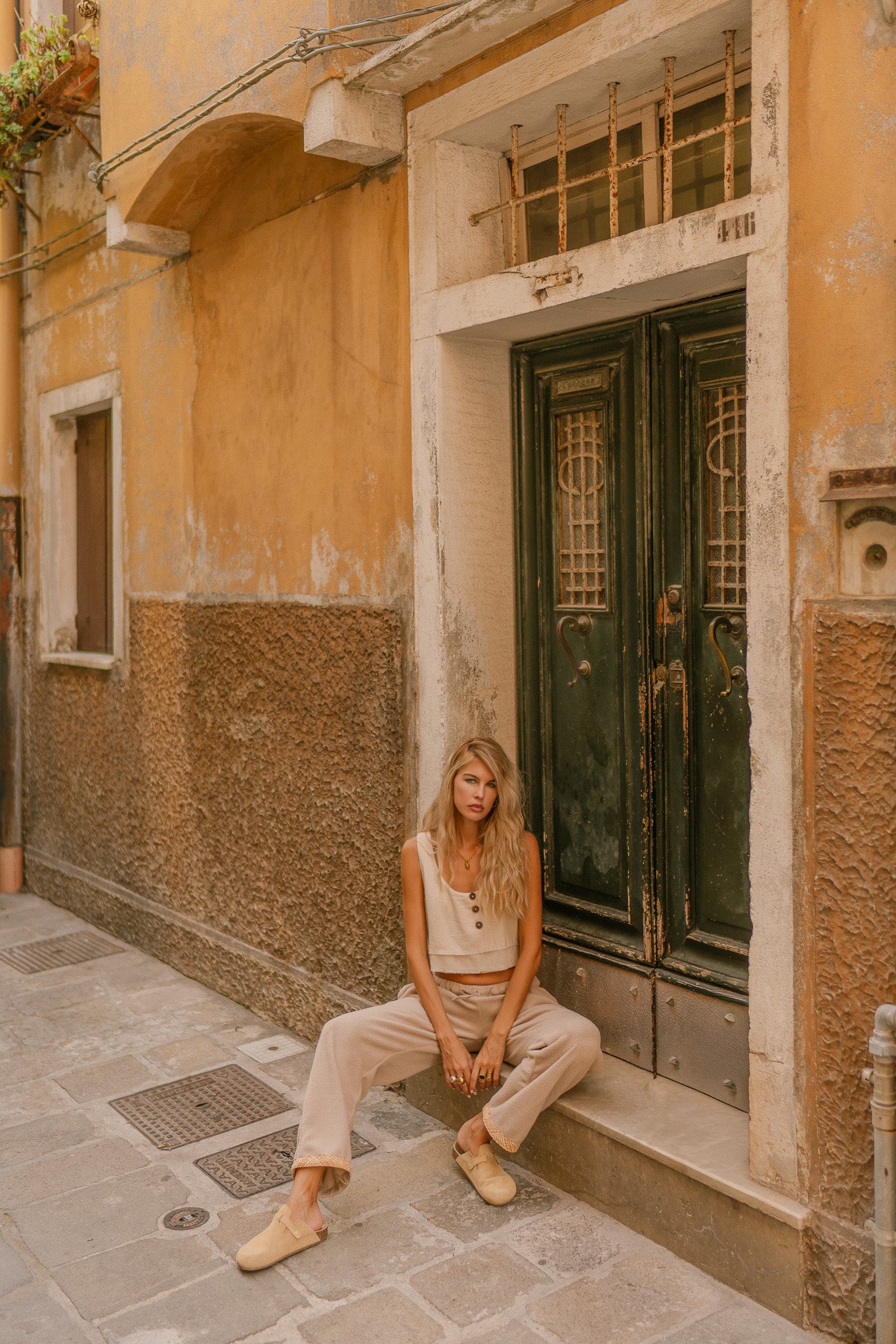 Pantalon en moumoute