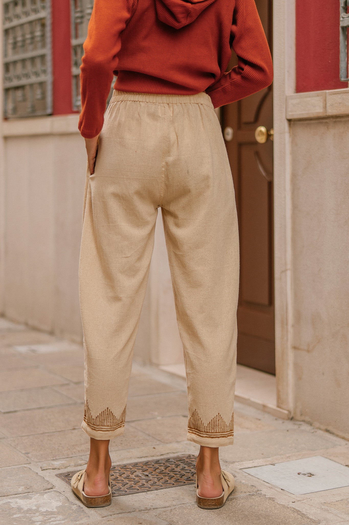 Pantalon en coton