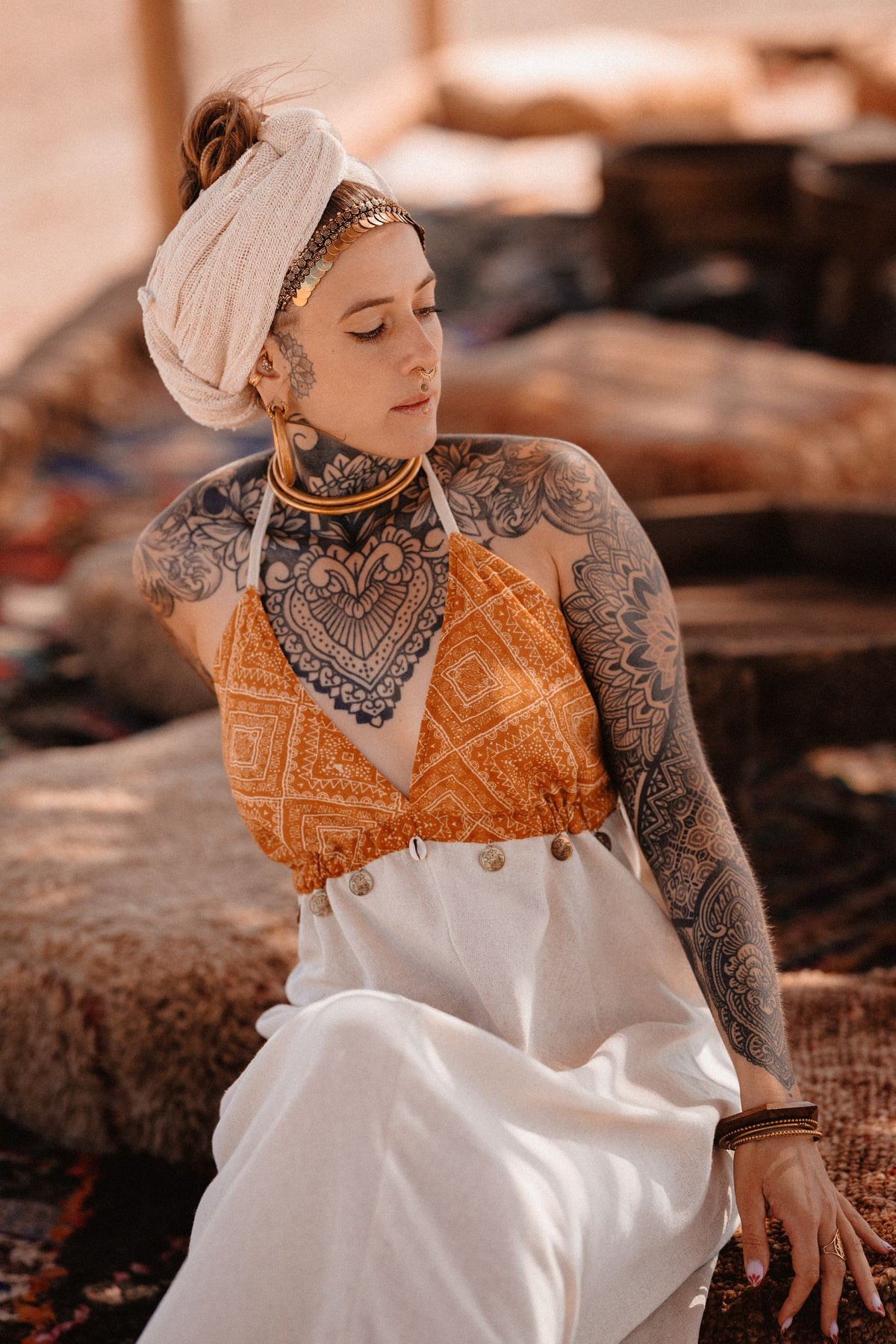 Robe longue boho