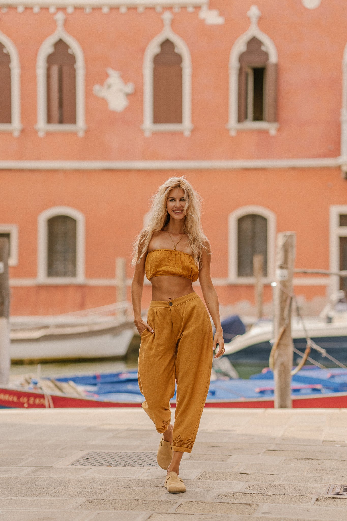 Pantalon en coton