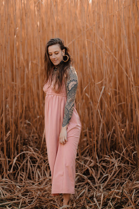 Robe longue tressée