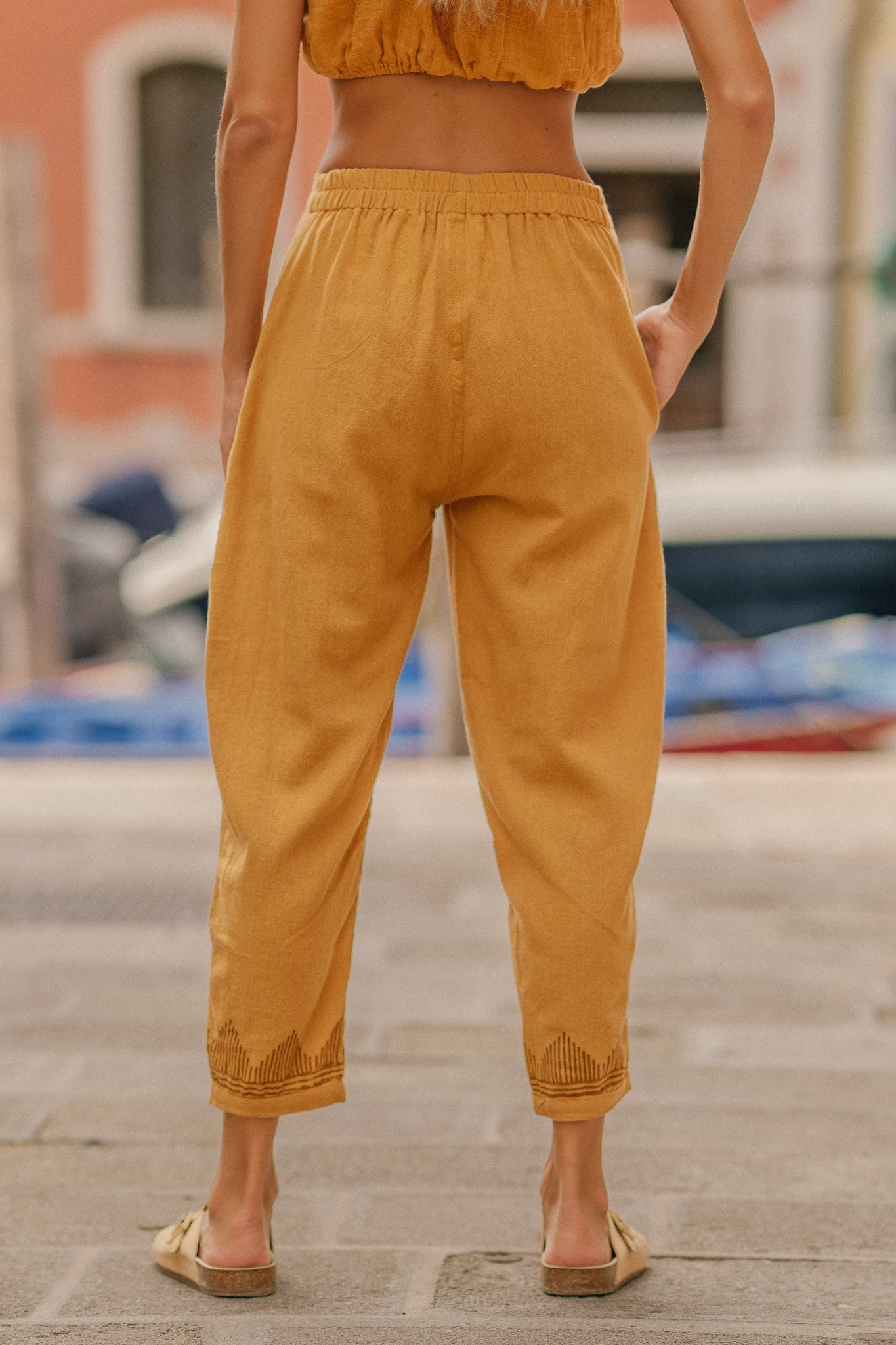 Pantalon en coton