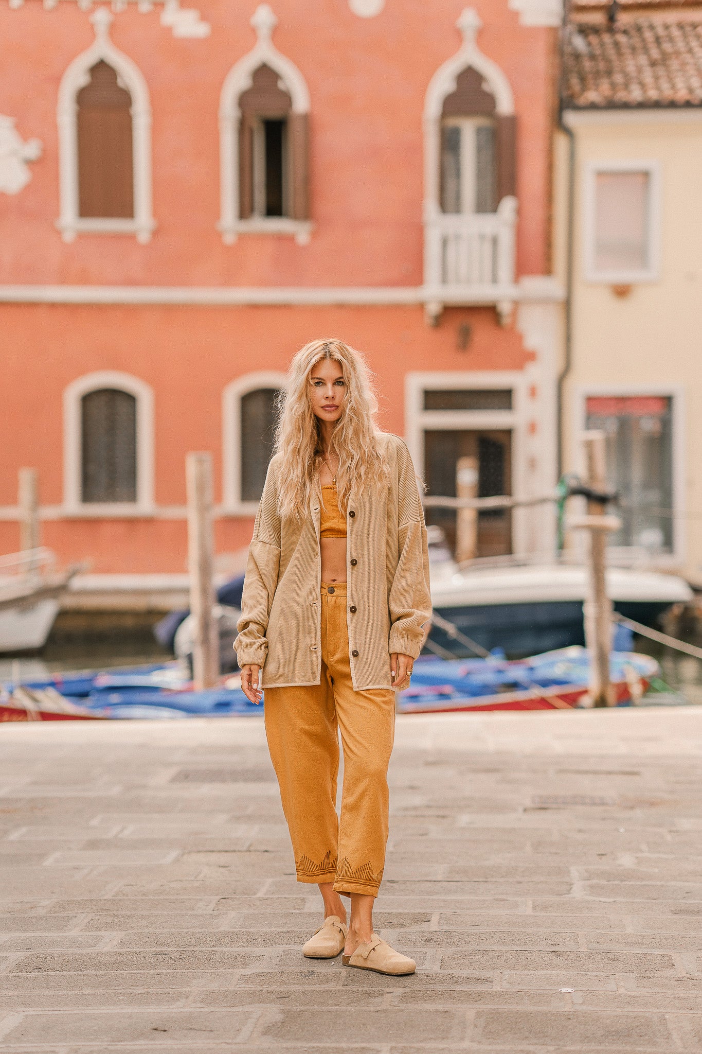 Veste oversized tricotée