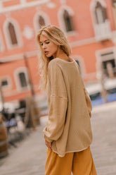 Veste oversized tricotée