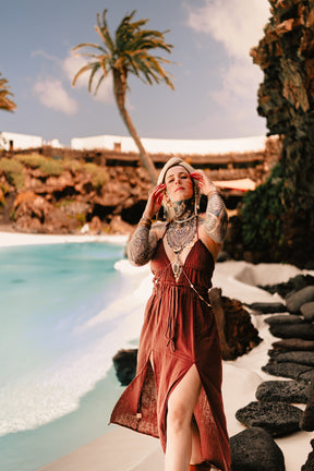 Robe longue tribu