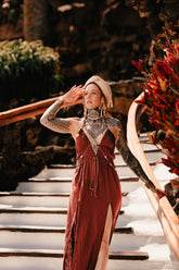 Robe longue tribu