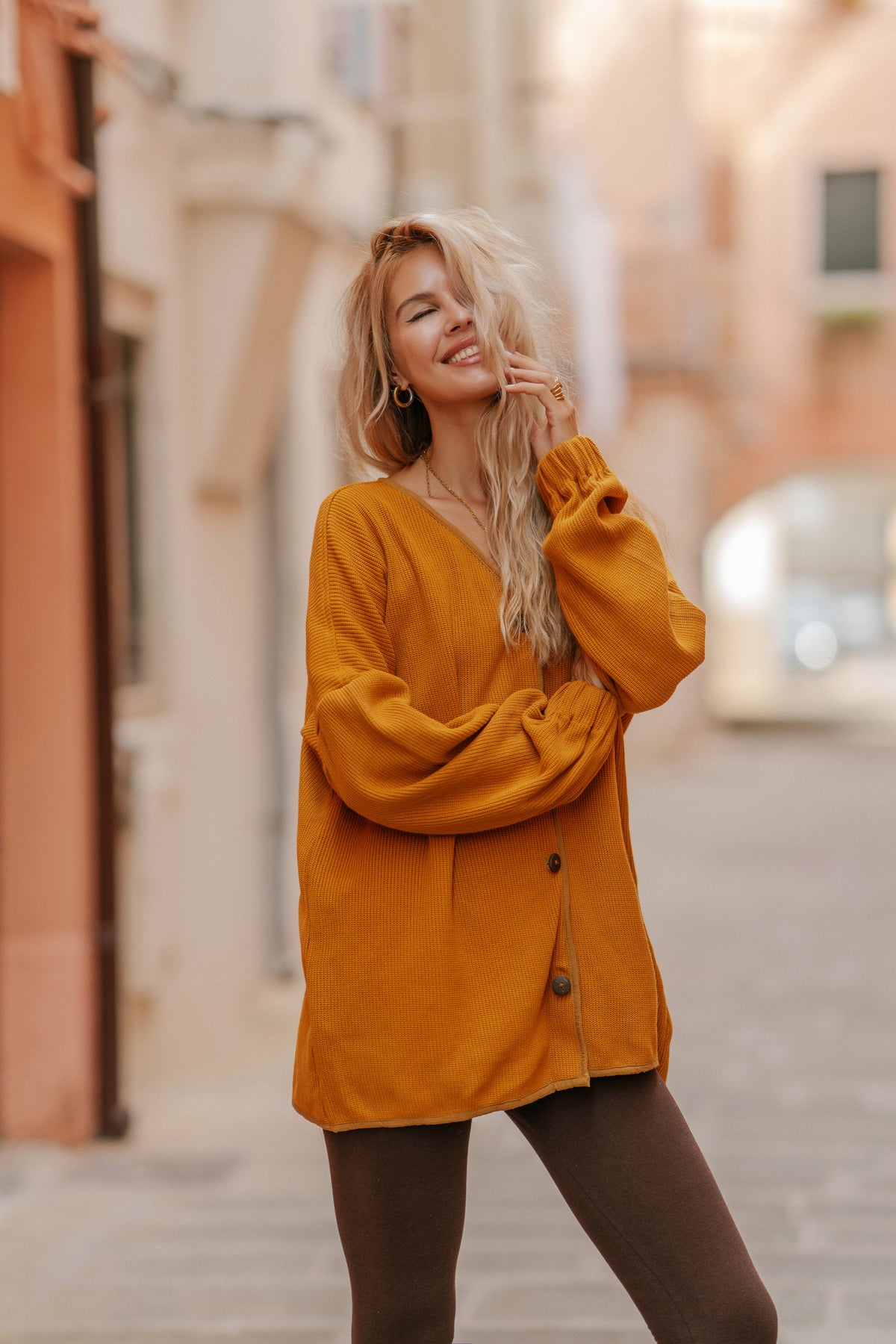 Strickpullover aus Baumwolle