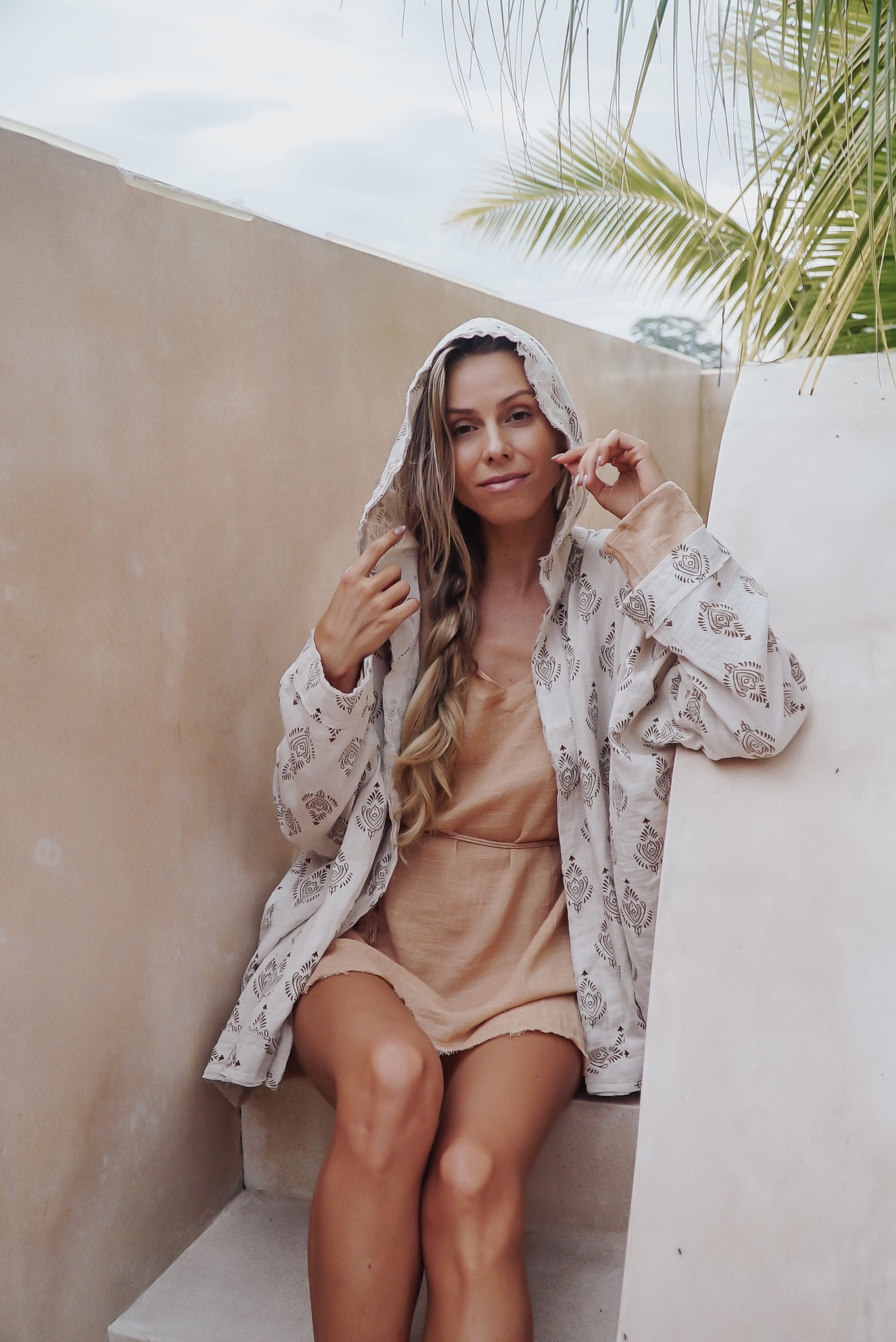 Kimono gaze de coton bio