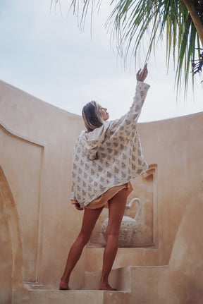 Kimono gaze de coton bio