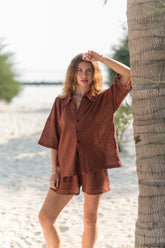 Chemise en crochet