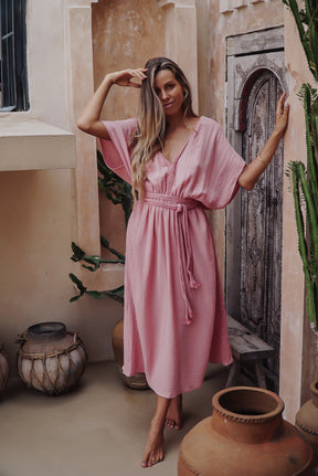 Organic cotton goddess dress