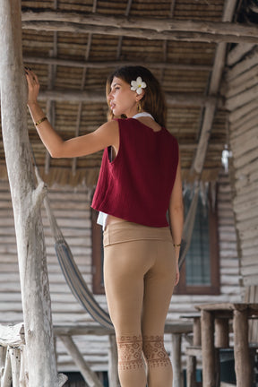 Gilet coton bio