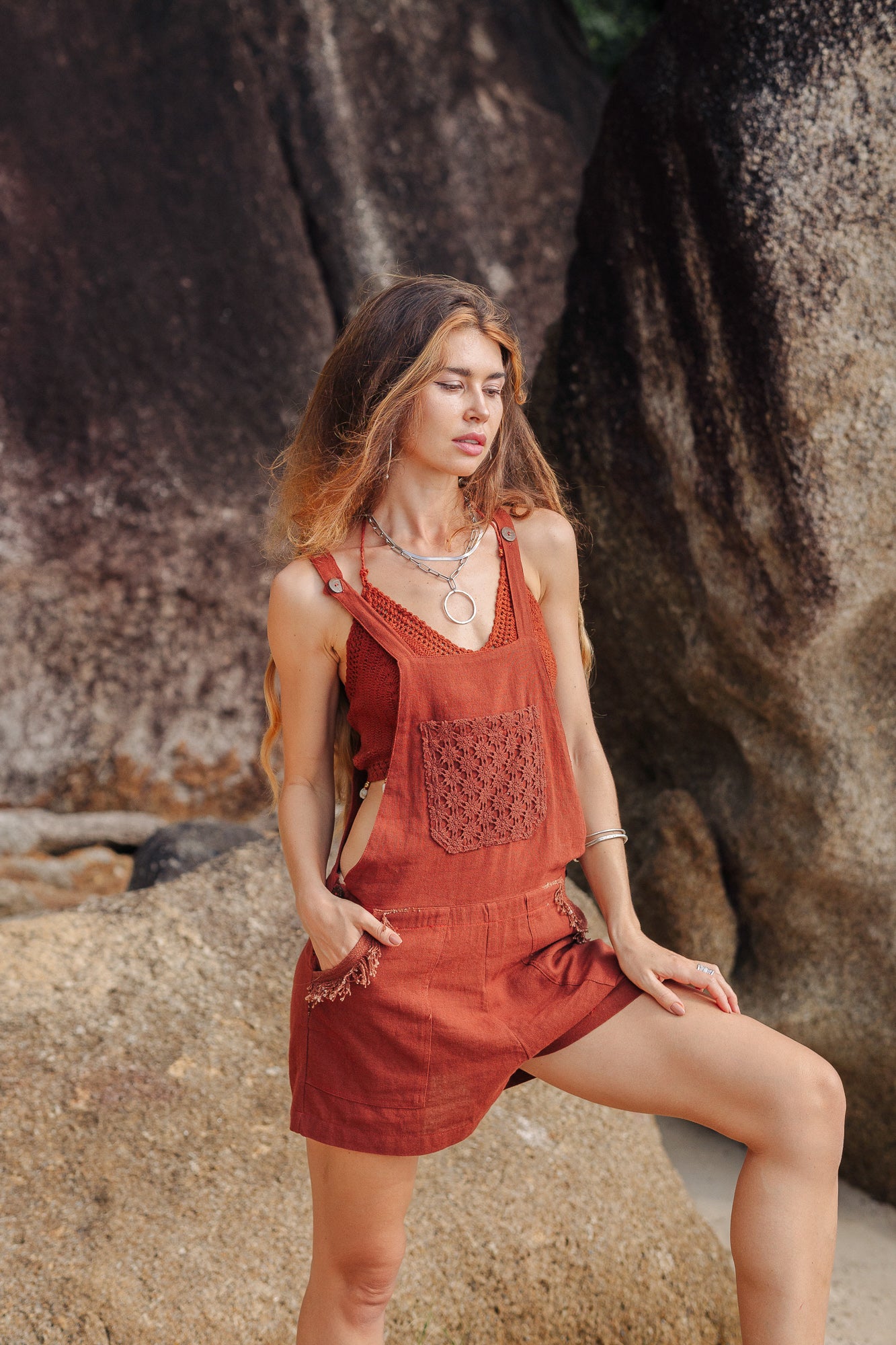 salopette short