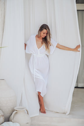 Organic cotton goddess dress