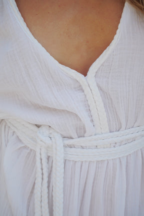 Organic cotton goddess dress