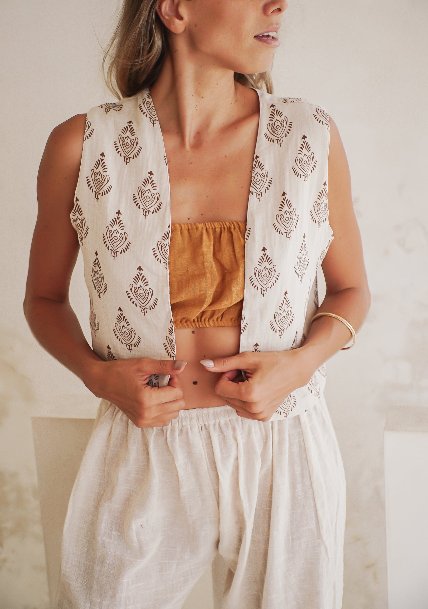 organic cotton vest