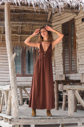 Robe longue tribu