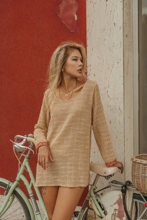 Robe manche longue