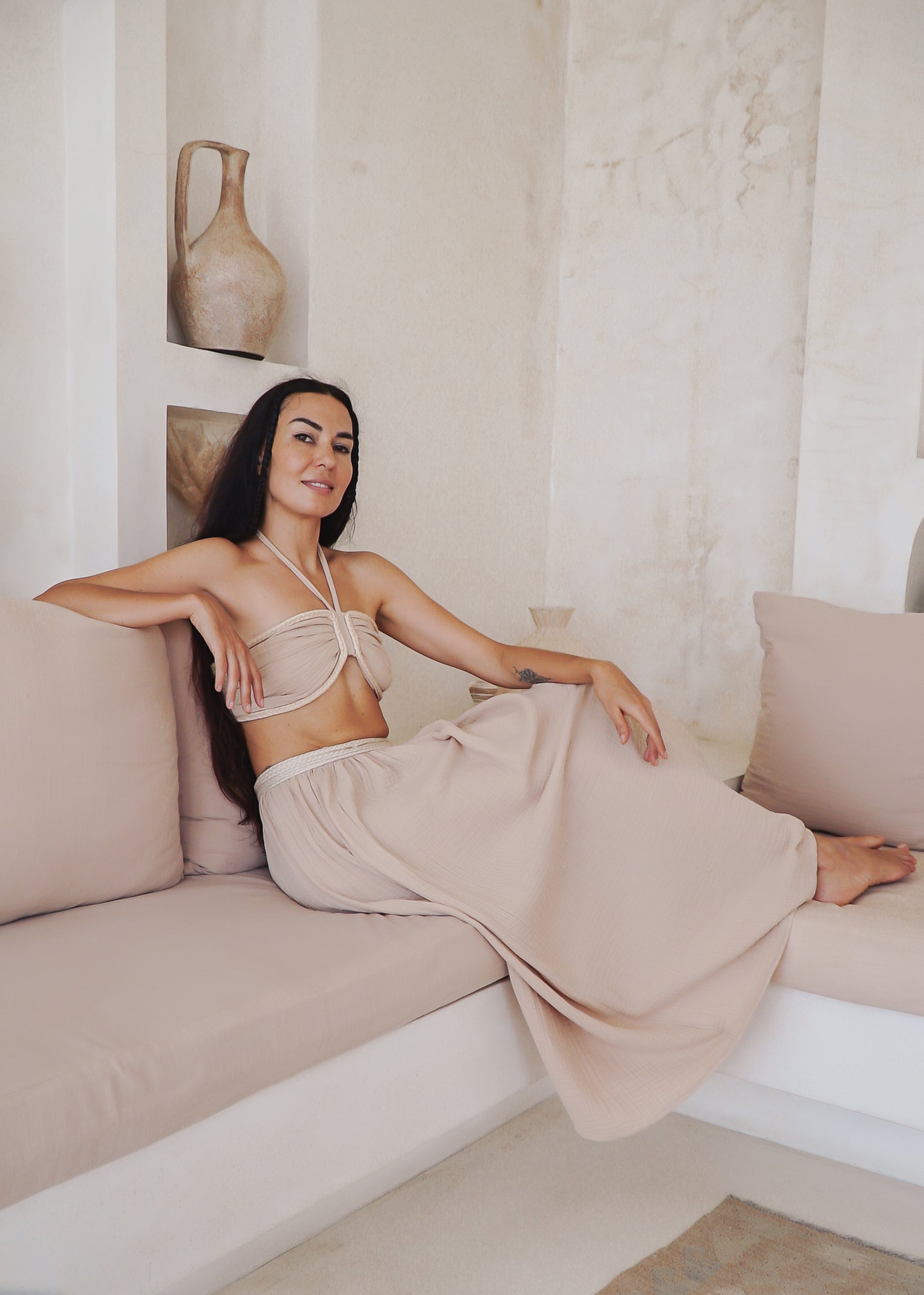 Brassière coton bio