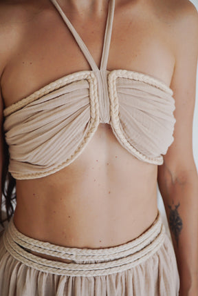 Brassière coton bio