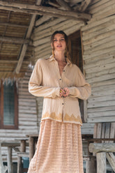 Chemise gaze de coton bio
