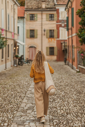Pantalon tricoté