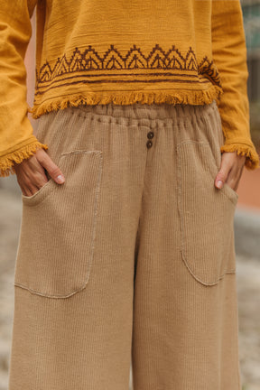 Pantalon tricoté