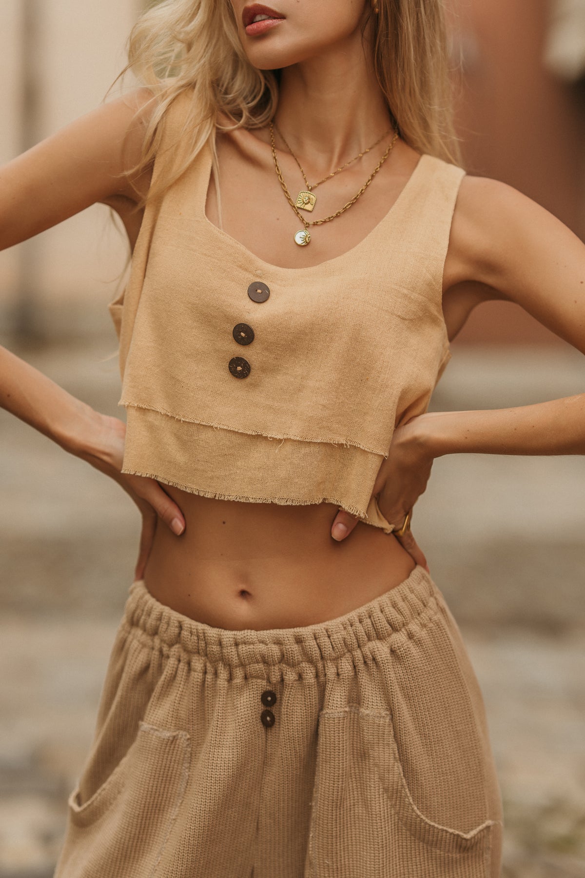 Crop top noix de coco