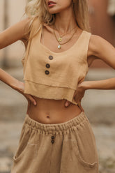 Crop top noix de coco